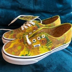 Vans: Limited edition Vincent Van Gogh sunflower.